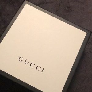 Brown leather double G authentic Gucci belt